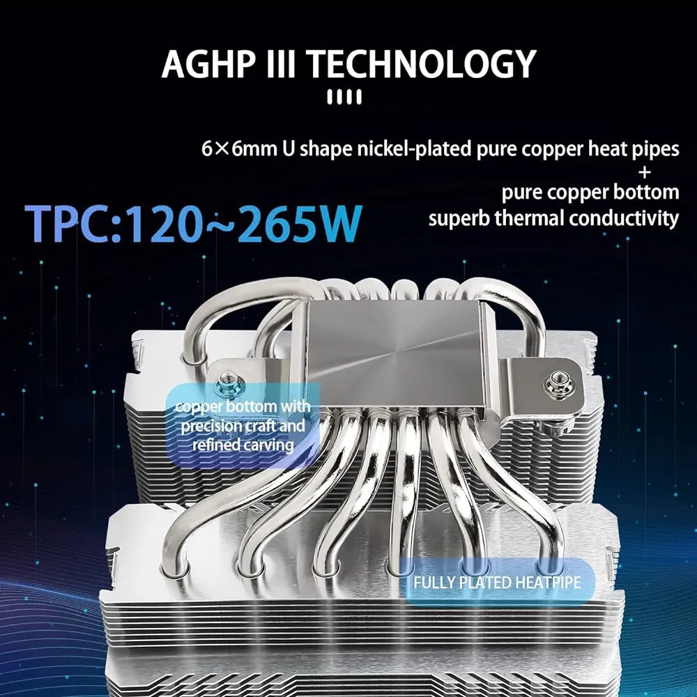 Enfriador De Aire De Cpu Thermalright Peerless Assassin 120 Pa120 Se