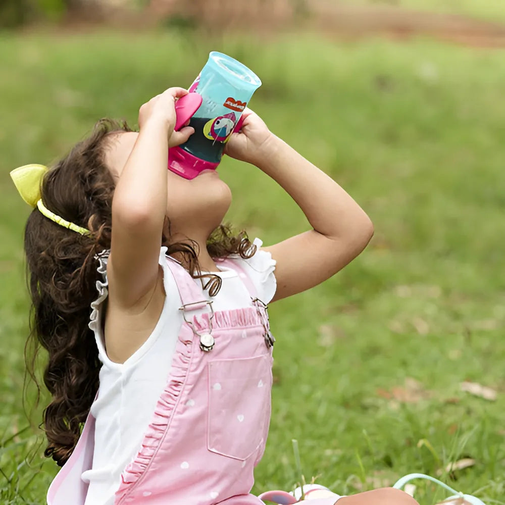 Vaso De Entrenamiento Fisher Price Bb1021 Rosa Color Turquesa Liso