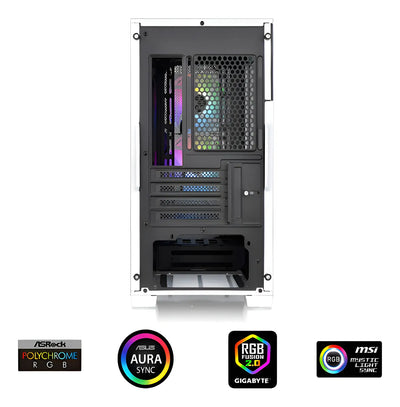 Microchasis Thermaltake Divider 170 Tg Blanco Argb + 2 Venti