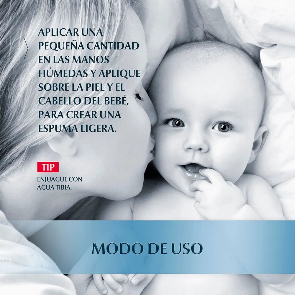 Shampoo Baby Baño Dexpantenol y manteca de karité natural 400ml Eucerin