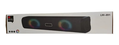 Parlante Altavoz Barra Sonido Bluetooth Usb Aux Portatil Diseño