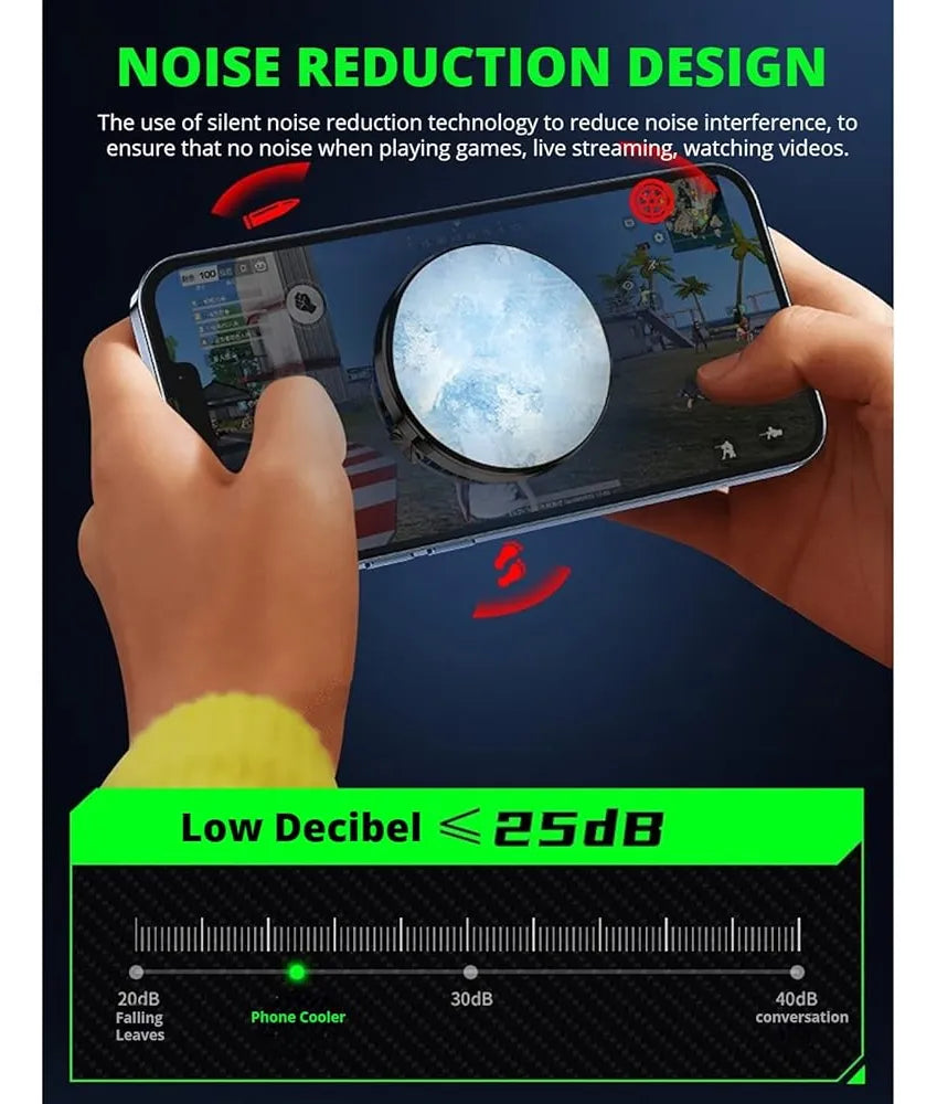 Enfriador De Teléfono Celular, Disipador De Calor De Ventila