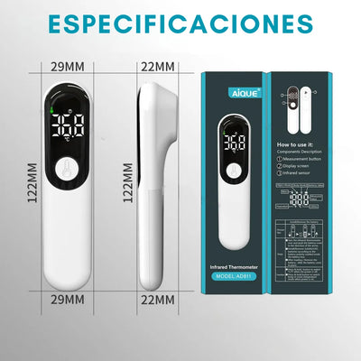 Termometro Digital Para Bebes Infrarrojo Recargable