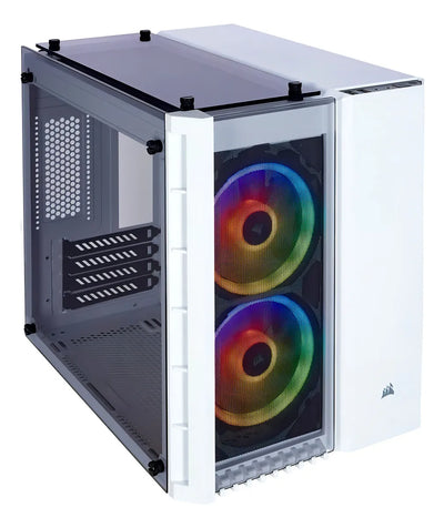Chasis Corsair Crystal 280x Rgb Black Color Blanco