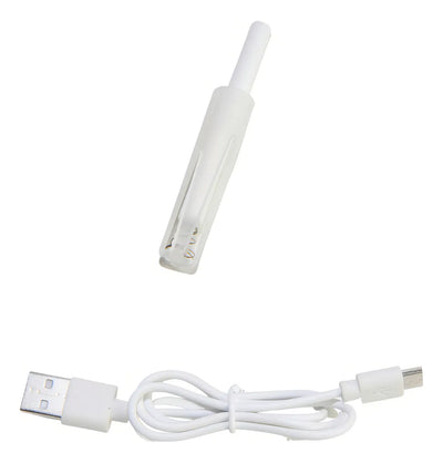Mini humidificador de aire portátil, purificador USB, LED, 220 ml, color blanco