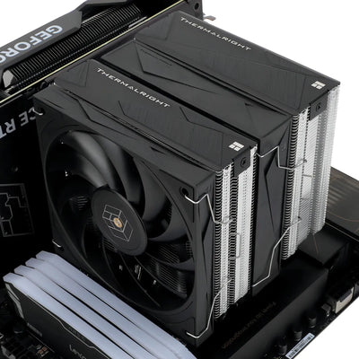 Cooler gamer para computadora Thermalright Royal Knight 120 - unidad por 1 unidades - Negro