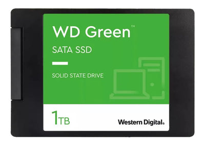 Disco sólido SSD interno 1TB Western Digital WD Green WDS100T3G0A verde 545MBs