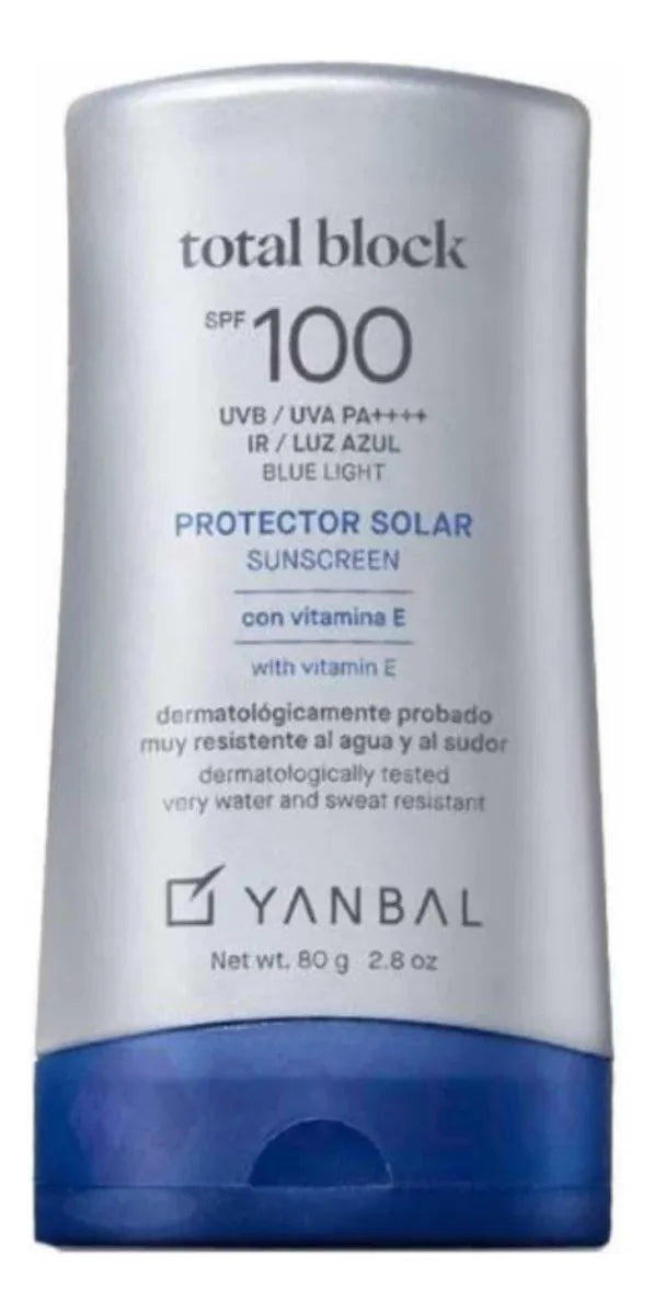 Yanbal Bloqueador Total Block Spf 100 - Ml