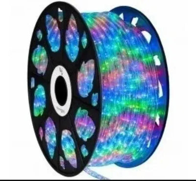 Manguera Led 3 Vias Luces Navideñas X 30mt Multicolor