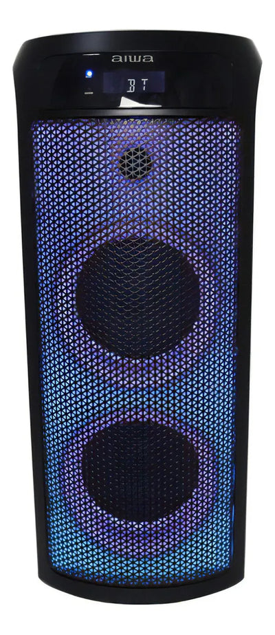 Sistema De Sonido AIWA AWPOK7D Bluetooth Flame Led Color Negro