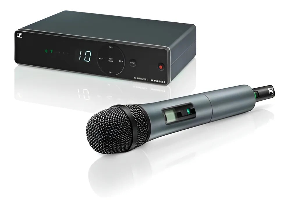 Micrófono Sennheiser XSW 1-825-A Dinámico Cardioide color negroS