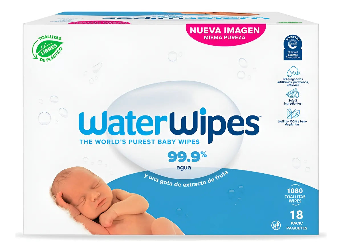 Toallas Húmedas Waterwipes X 1080 Unidades