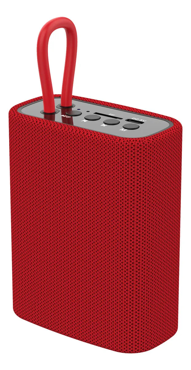 Mini Parlante Inalámbrico Bluetooth Movisun Nova 5w Color Rojo 5 w