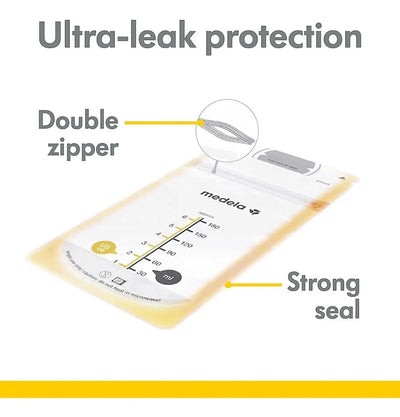 Medela Bolsas De Almacenamiento De Leche X 50 Unidades