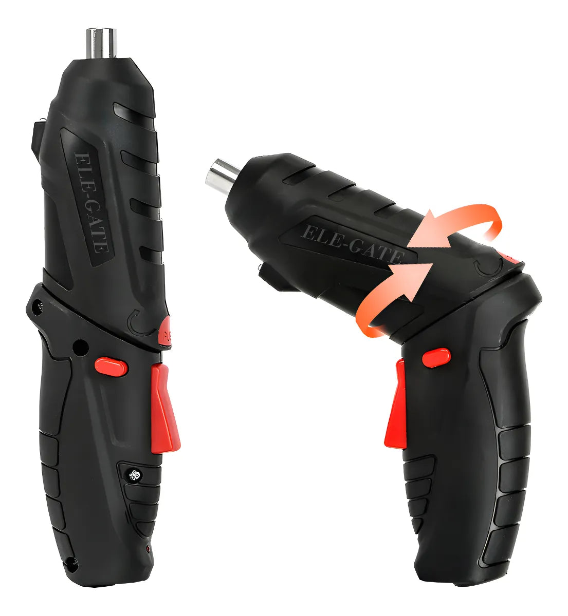 Destornillador Eléctrico Taladro Inalámbrico Recargable Color Negro