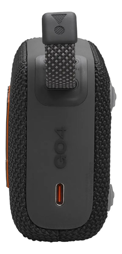 Parlante Jbl Go 4 Portatil Con Bluetooth Ip67 - 7 Hrs Negro