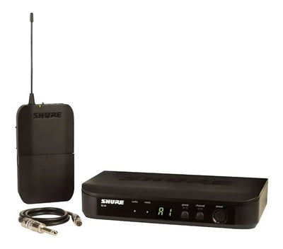 Shure Blx14 Sistema Inalambrico Para Guitarra O Bajo (receptor + Transmisor Bodypack + Cable Wa302)