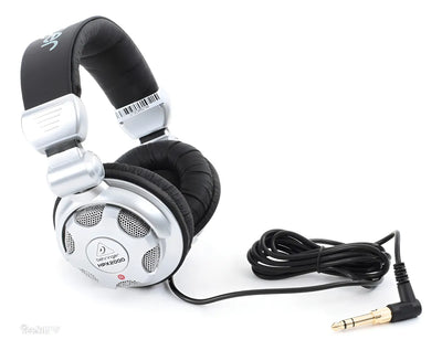 Fone de ouvido over-ear Behringer HPX2000 plateado e negro
