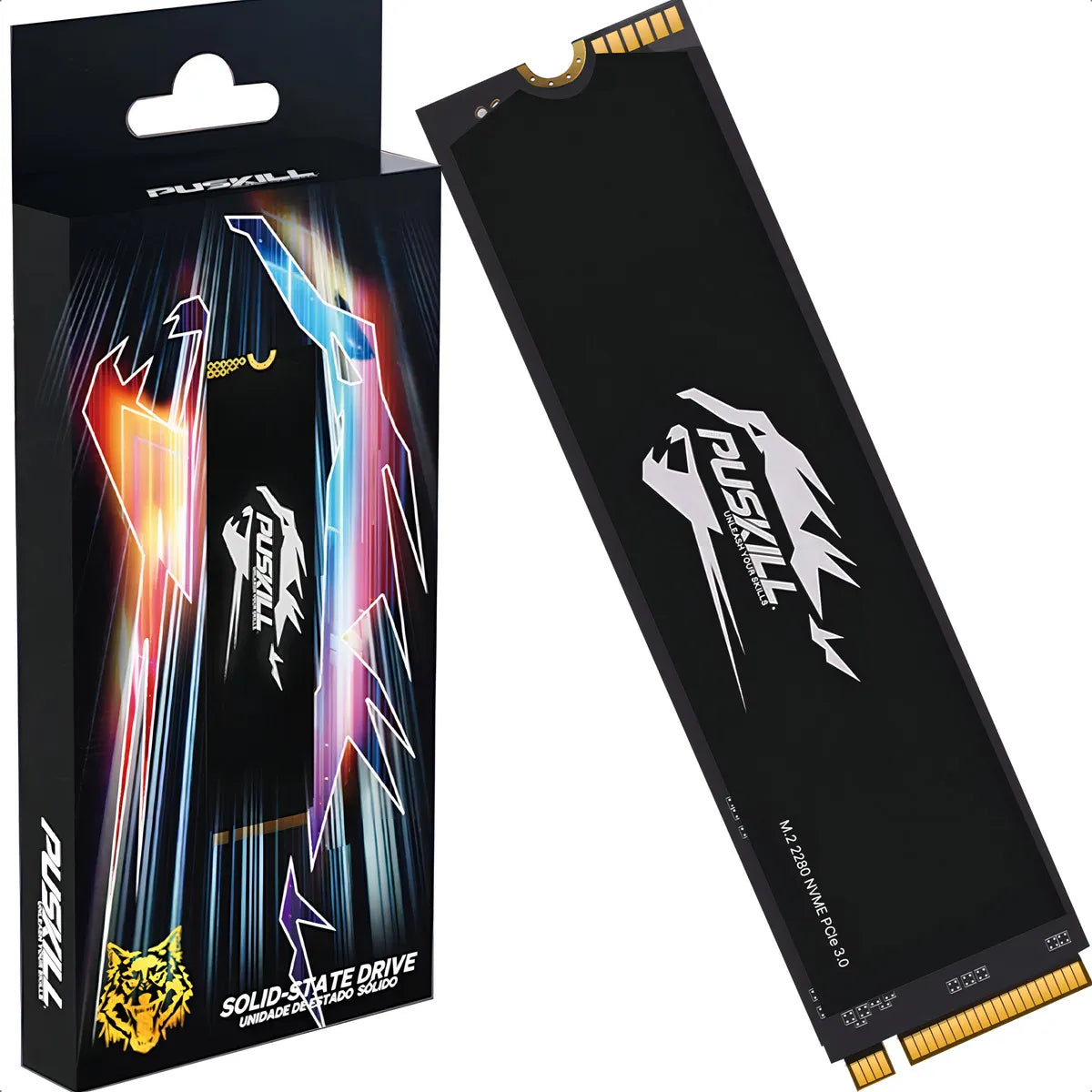 interno Puskill Puskill SSD PSK-M2SSDP34-1024G 1TB negro