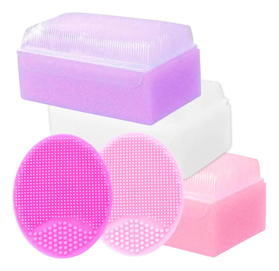 Cepillo Suave Y Esponja Para Bebes, Cuidado Delicado Desde L