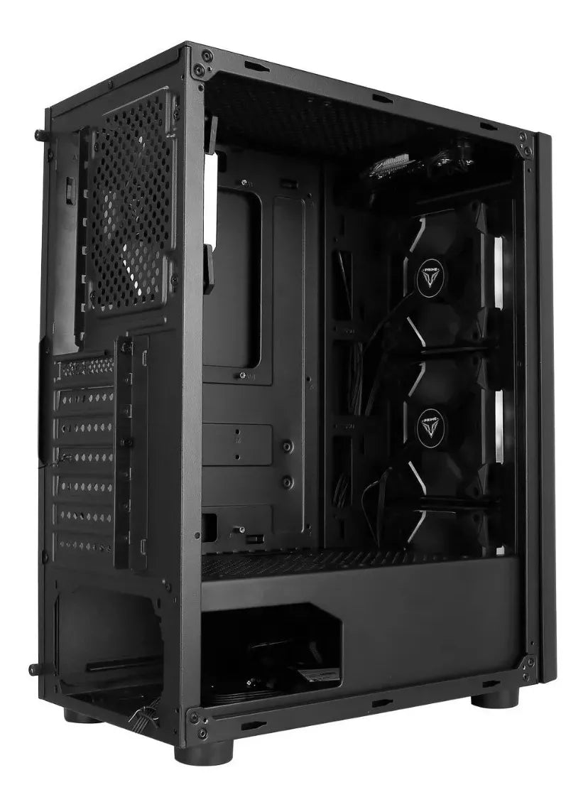 Chasis Caja Iceberg Turbo Z8 + 5 Ventiladores 120mm Incluido Color Negro