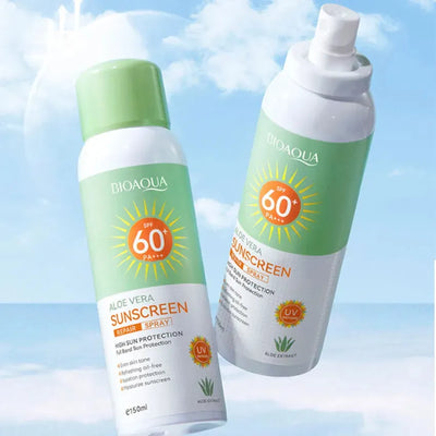 Protector Solar En Spray Con Aloe Vera Bioaqua