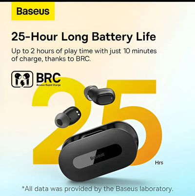 Auriculares Baseus Bowie Ez-10, color negro