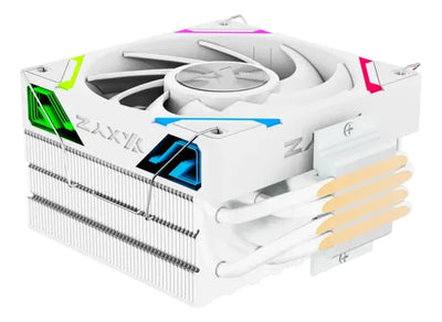Cooler Cpu Xyz Thermax 4 White Vortex Argb Fan Pwm Control