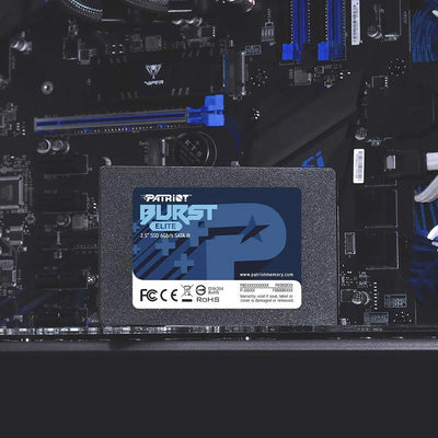 Disco sólido interno Patriot Burst PBU240GS25SSDR 240GB negro