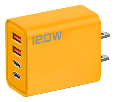 Cargador De Teléfono Celular De 120w Amarillo
