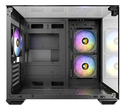 Gabinete Antec Cx600m Trio Argb Mini Tower Itx 3 Fan Argb Negro