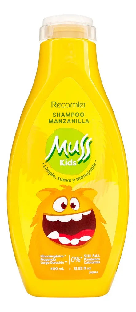 Champu Muss Kids Manzanilla 400 Ml