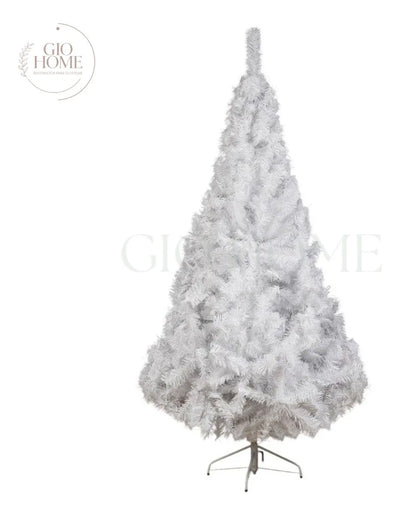 Arbol De Navidad Siberiano 2.00m 358 Puntas Gio Home Pino Navideño Look Natural Base Metalica Artificial Para Decoracion Con Bolas Adornos Extension Cintas Bombillos Botas Campanas Luces Estrella Noel