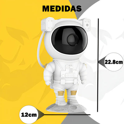 Proyector Lámpara Luz Led Galaxia Astronauta Ho442 Color De La Estructura Blanco