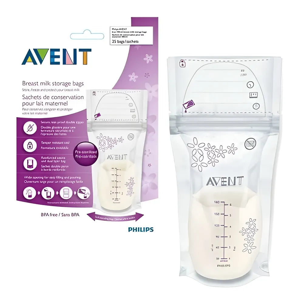Bolsas Avent Para Leche Materna 6 Onz X25