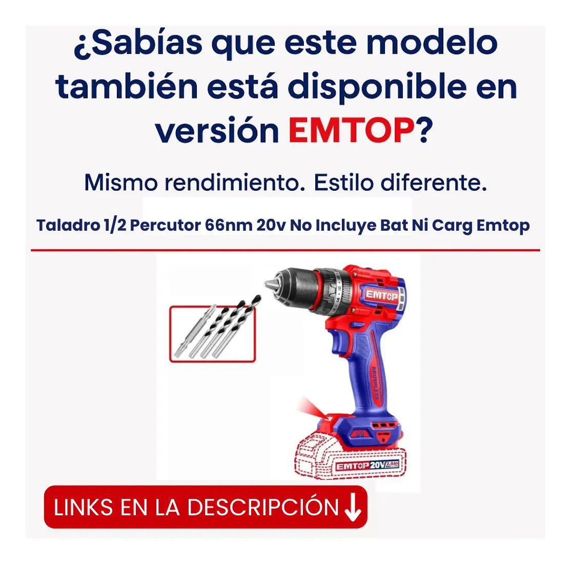 Taladro Percutor Atornillador 66nm Total 20v S/carbones Turquesa 50 Hz/ 60 Hz