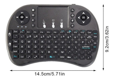 Mini Teclado Inalámbrico Smart, Retroiluminado, Recargable