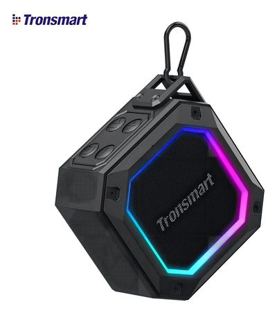 Parlante Tronsmart Groove 2 Groove 2 portátil con bluetooth waterproof negra