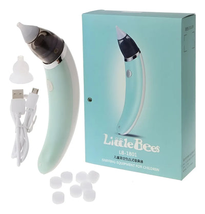 Aspirador Nasal Eléctrico Para Bebés Para Limpieza De Nariz Verde Claro