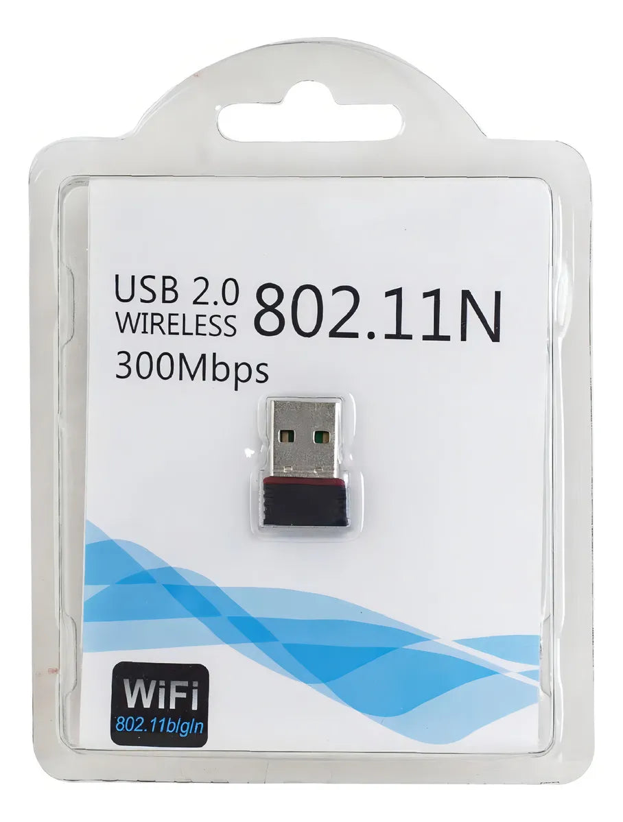 Adaptador Nano Receptor Wifi 802.11n Por Usb