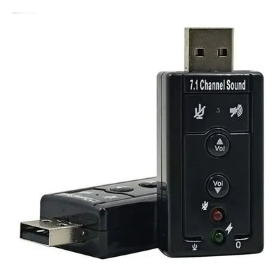 Tarjeta De Sonido Externa Usb 7.1 Adaptador Audio Microfono