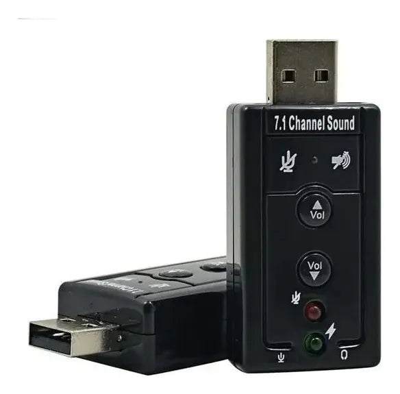 Tarjeta De Sonido Externa Usb 7.1 Adaptador Audio Microfono