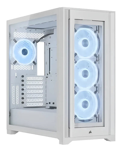 Chasis Corsair Icue 5000x Rgb Ql Edition True White Color Blanco