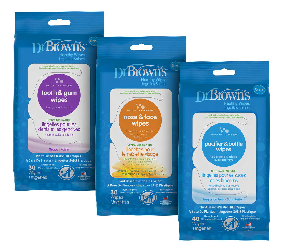 Toallitas húmedas Dr Brown's Higiene del Bebe