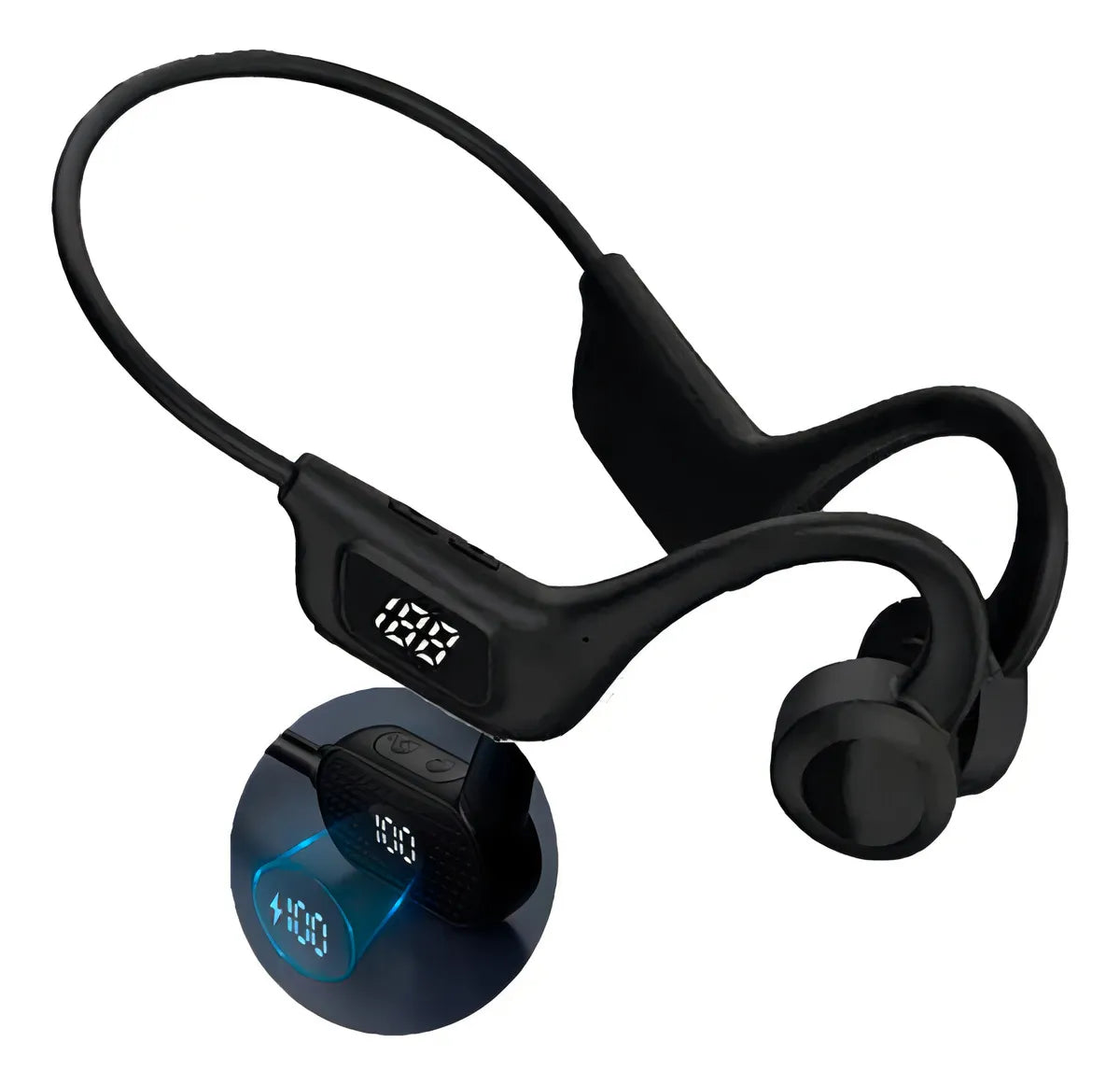 Auriculares inalámbricos Bluetooth para conducción ósea