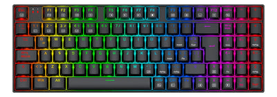 Teclado Gamer Redragon Ziggs K669-rgb Alámbrico, Español, Negro, Red Switch