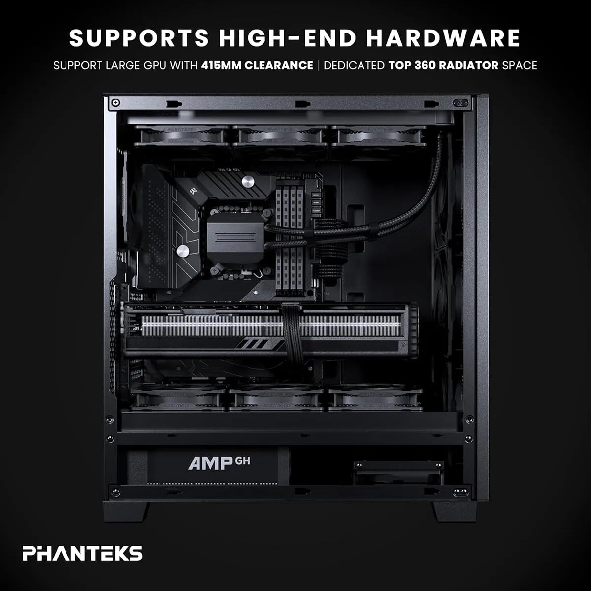 Xt Pro Silent Chasis Para Juegos De Torre Media 3
