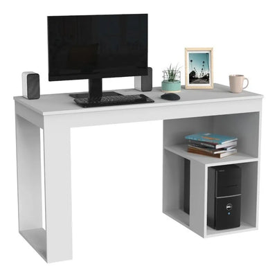 Escritorio RTA MueblesAstana madera aglomerada de 120cm x 73.5cm x 50cm blanco
