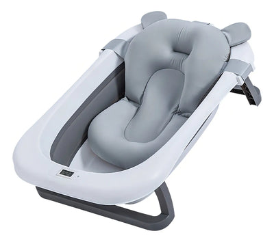 Tina Bañera Plegable Para Bebé Color Gris Tina Bañera Plegable Para Bebé