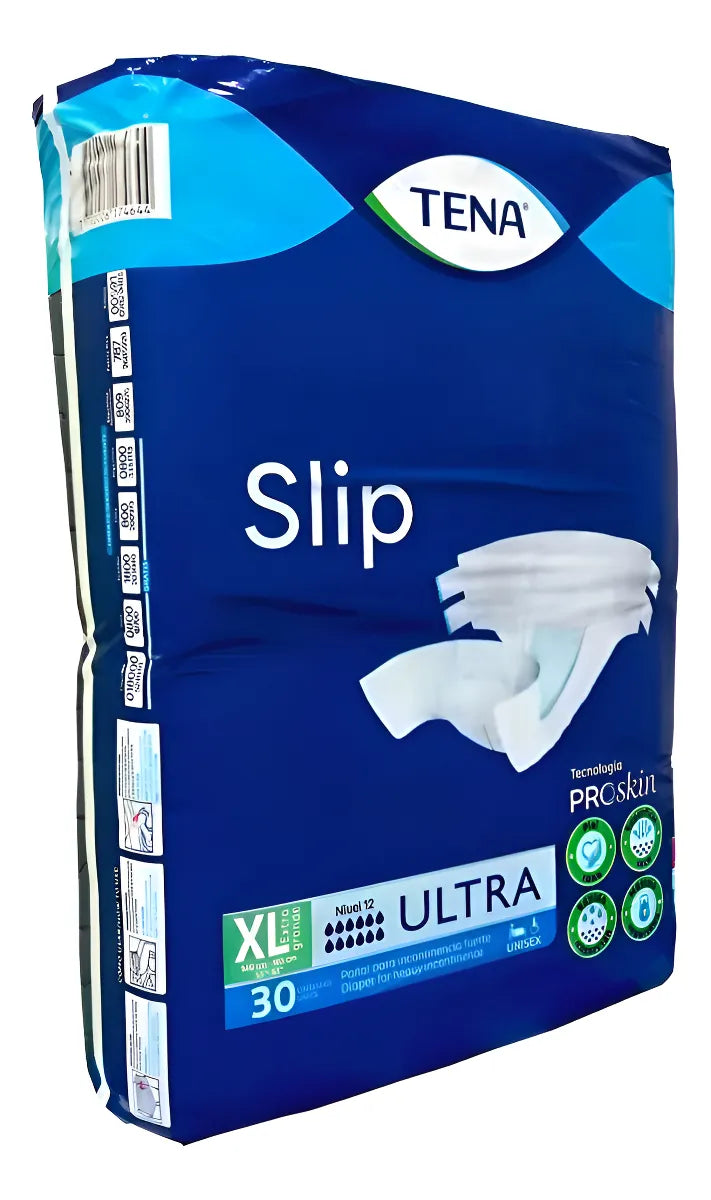 Pañal Tena Slip Talla Xl 120 - Extra Grande